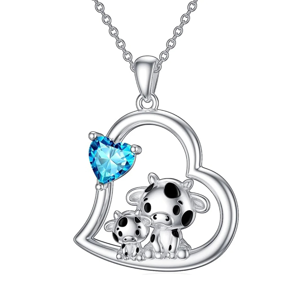 Collier Cœur Vache