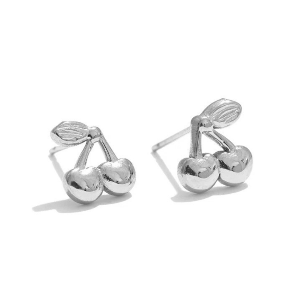 Boucles d'Oreilles Cerise Puces