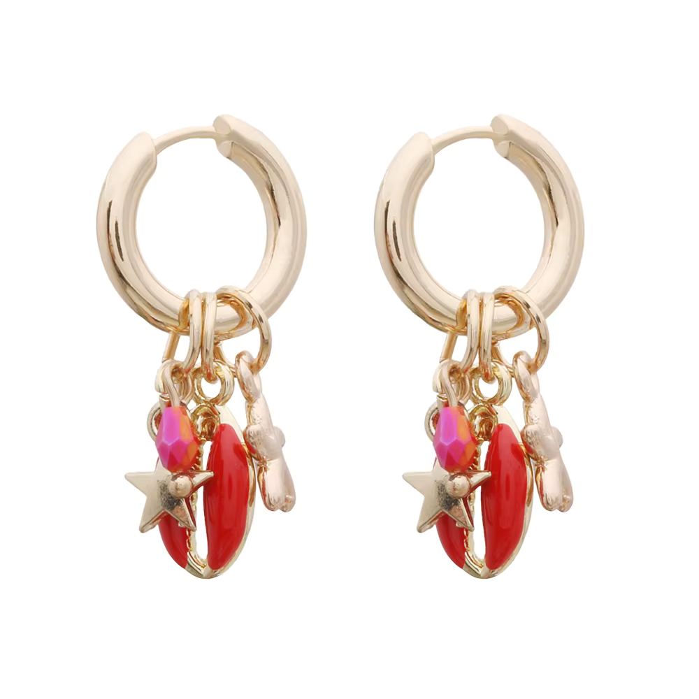 Boucles d'Oreilles Étoile de Mer Bohème