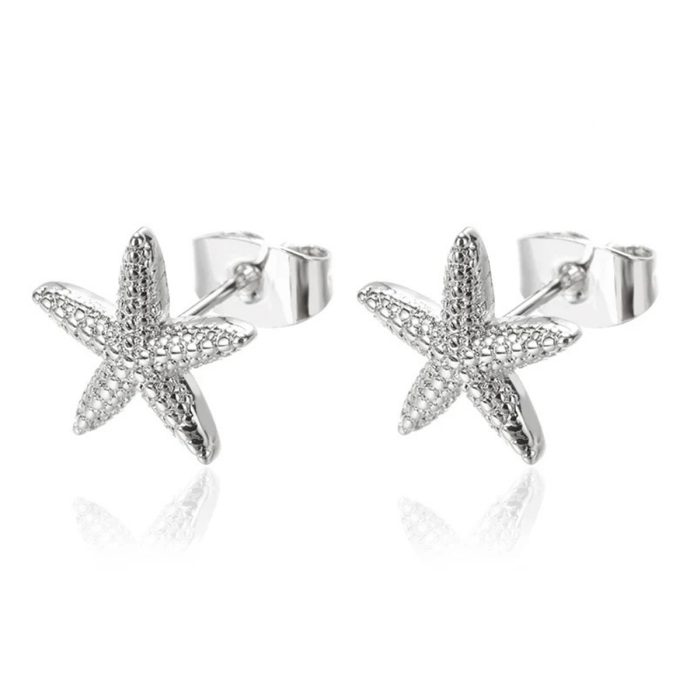 Boucles d'Oreilles Mini Étoile de Mer