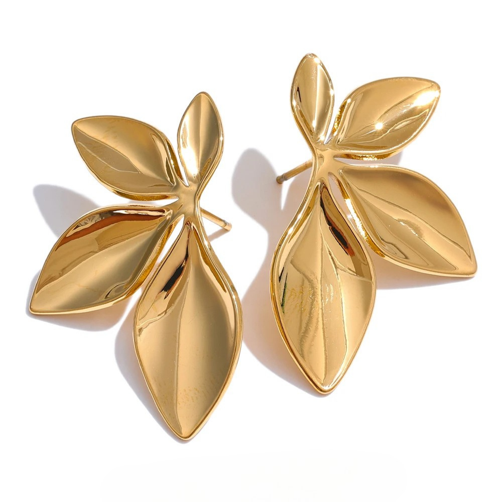 Boucles d'Oreilles Fleur Design