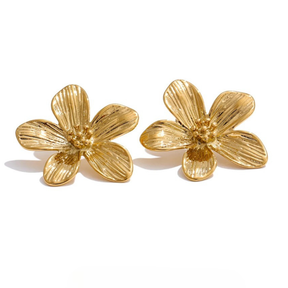 Boucles d'Oreilles Fleur