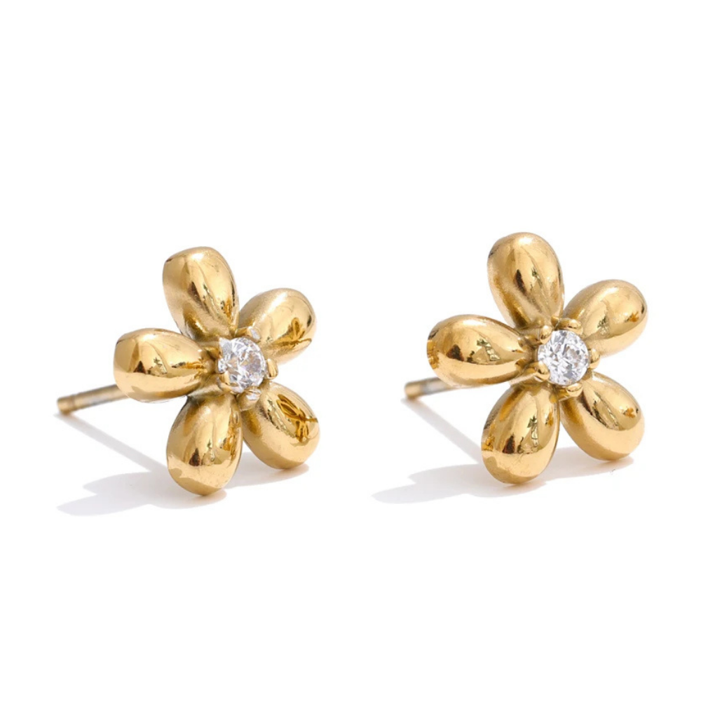 Clous d'Oreilles Fleur
