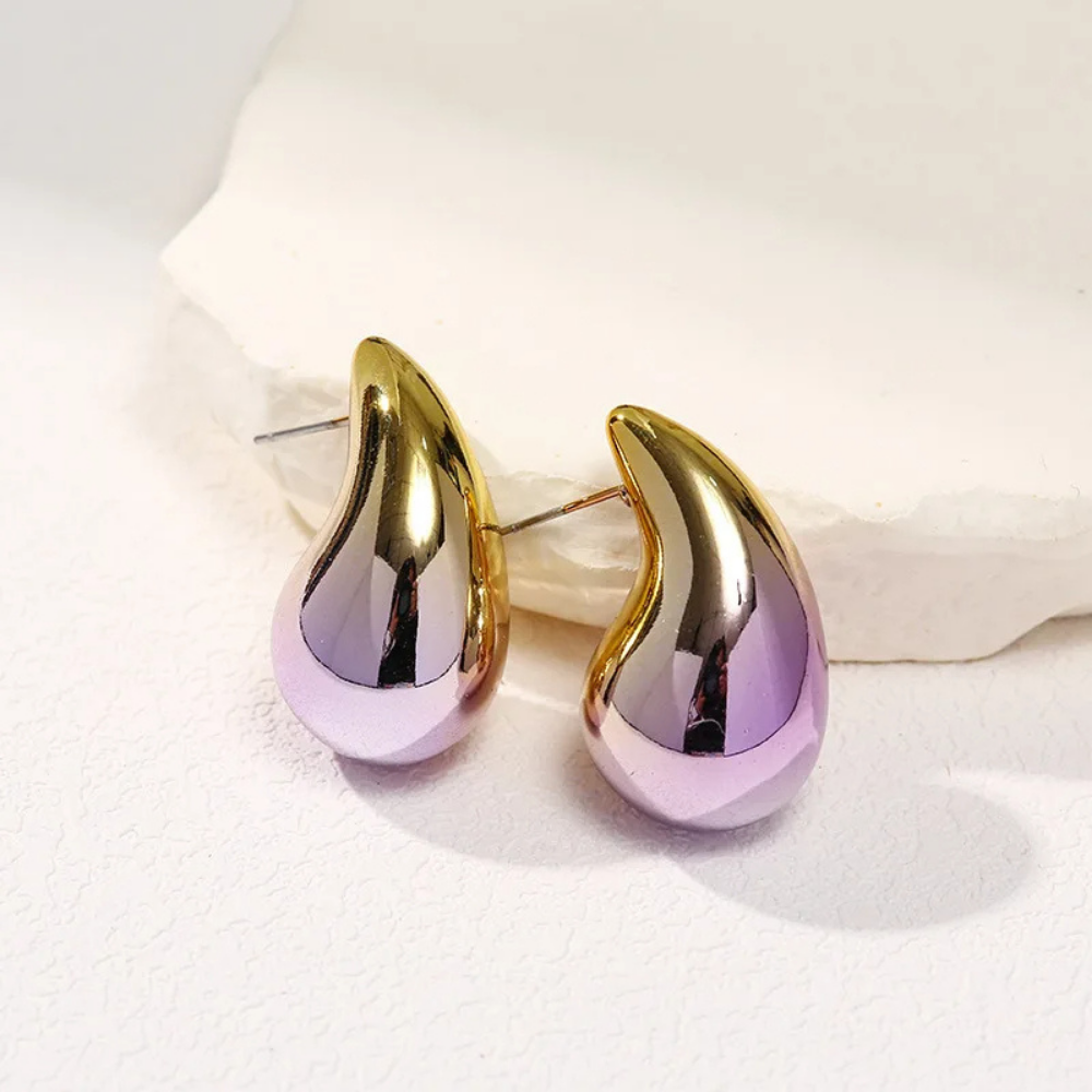 Boucles d'Oreilles Goutte Dégradé