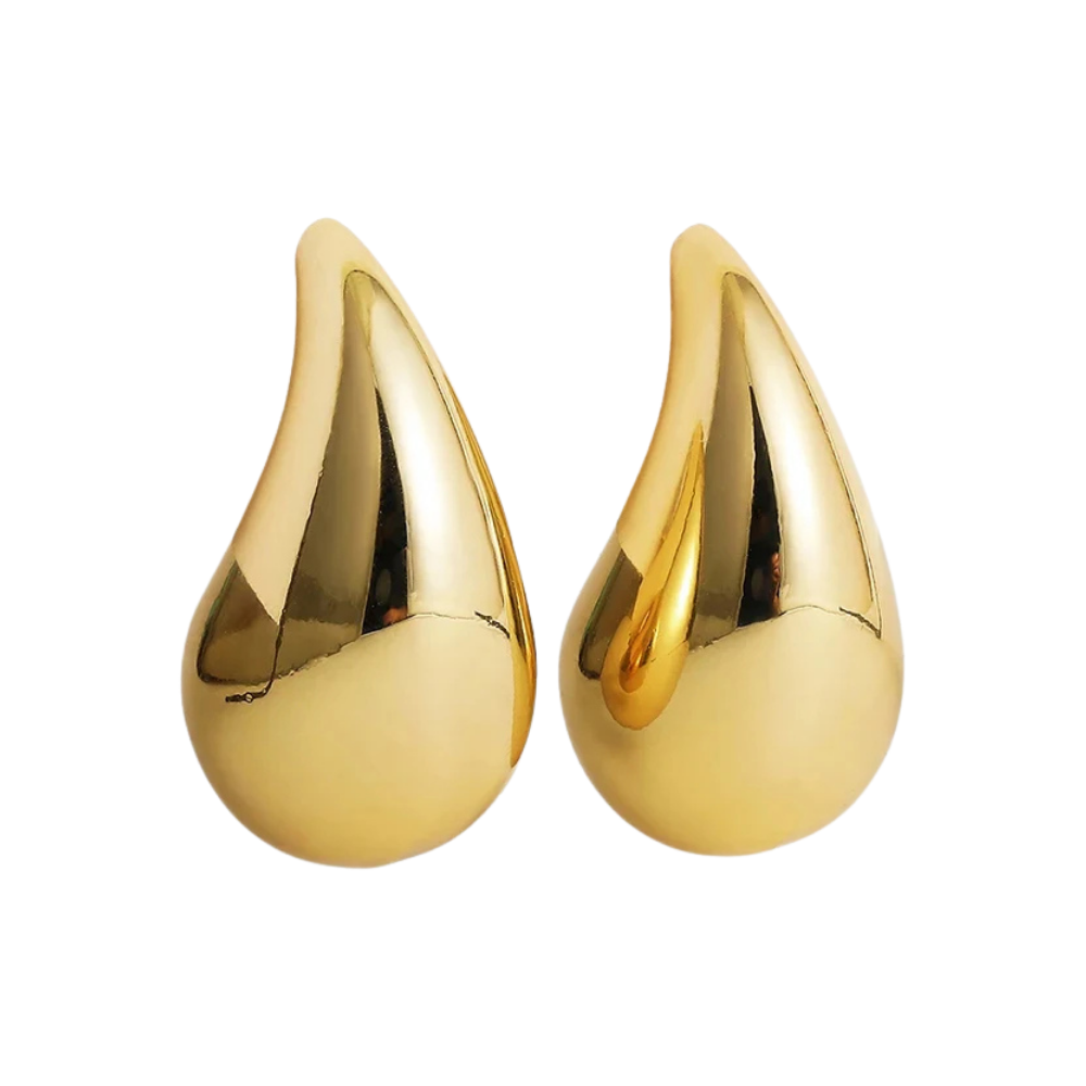 Boucles d'Oreilles Goutte Acier Inoxydable