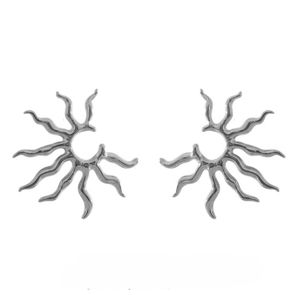 Boucles d'Oreilles Soleil Design