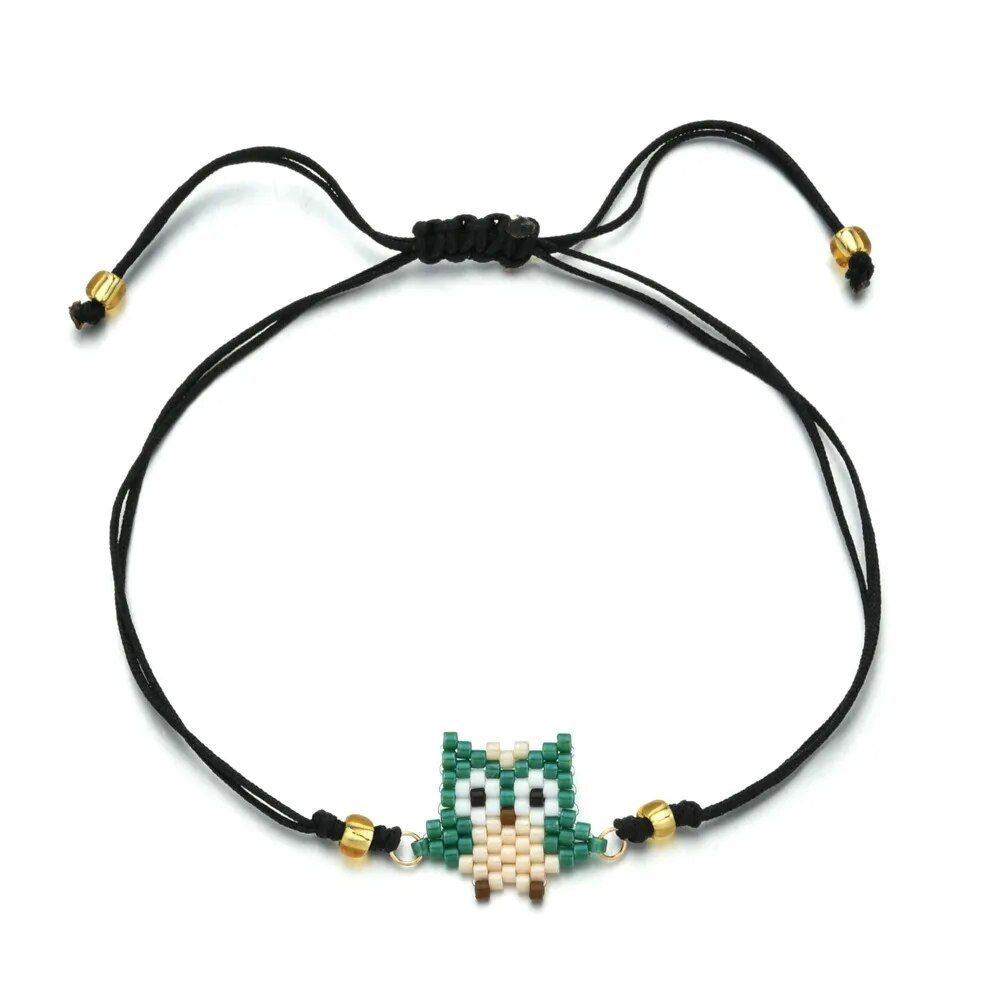 Bracelet Chouette Pixel