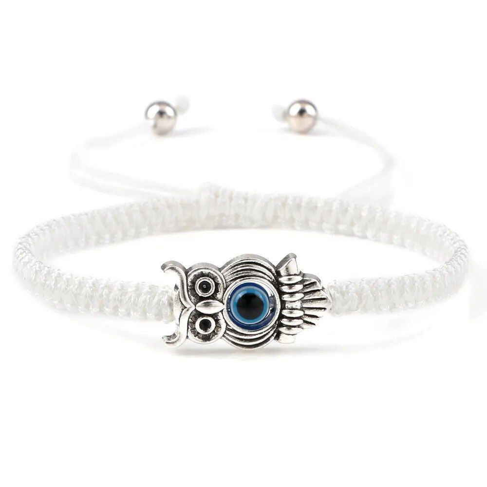 Bracelet Hibou blanc