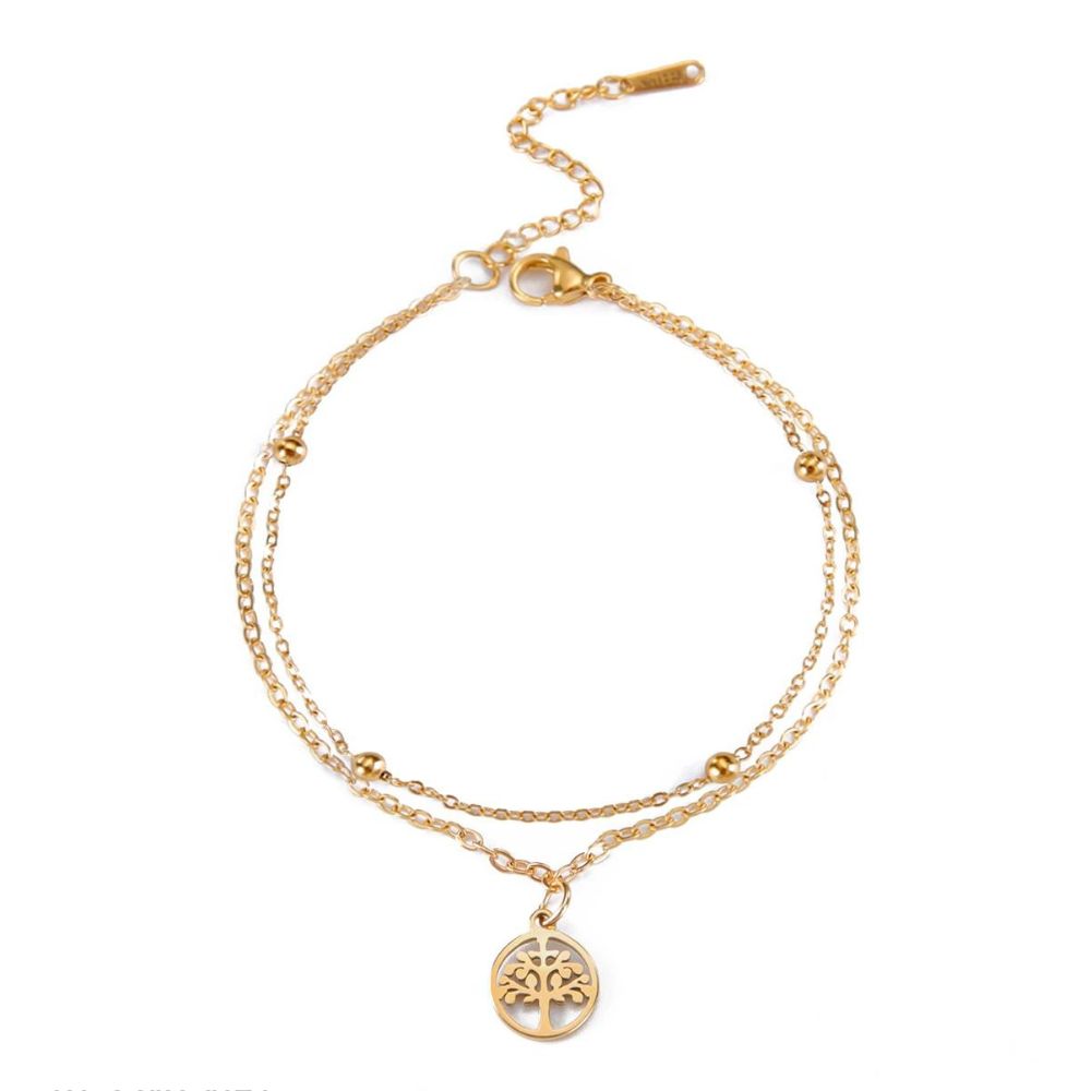 Bracelet Arbre de Vie Acier Inoxydable