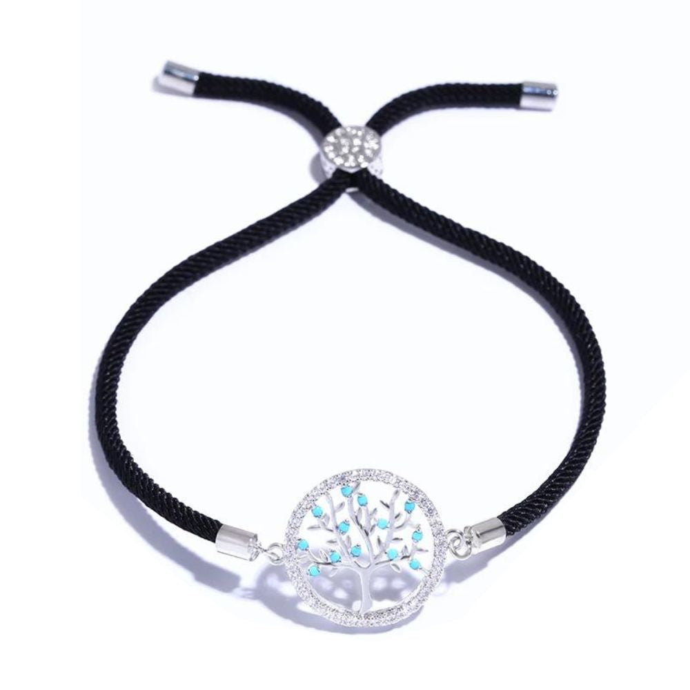Bracelet Arbre de Vie Noir