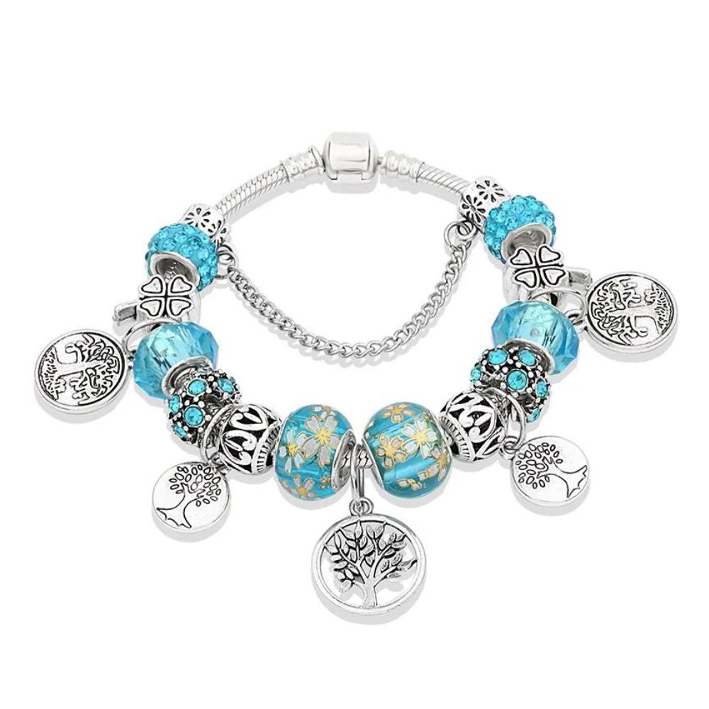 Bracelet Arbre de Vie Breloques Multiples