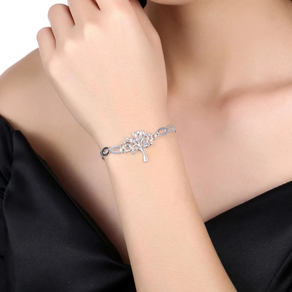 Bracelet Arbre de Vie Argent