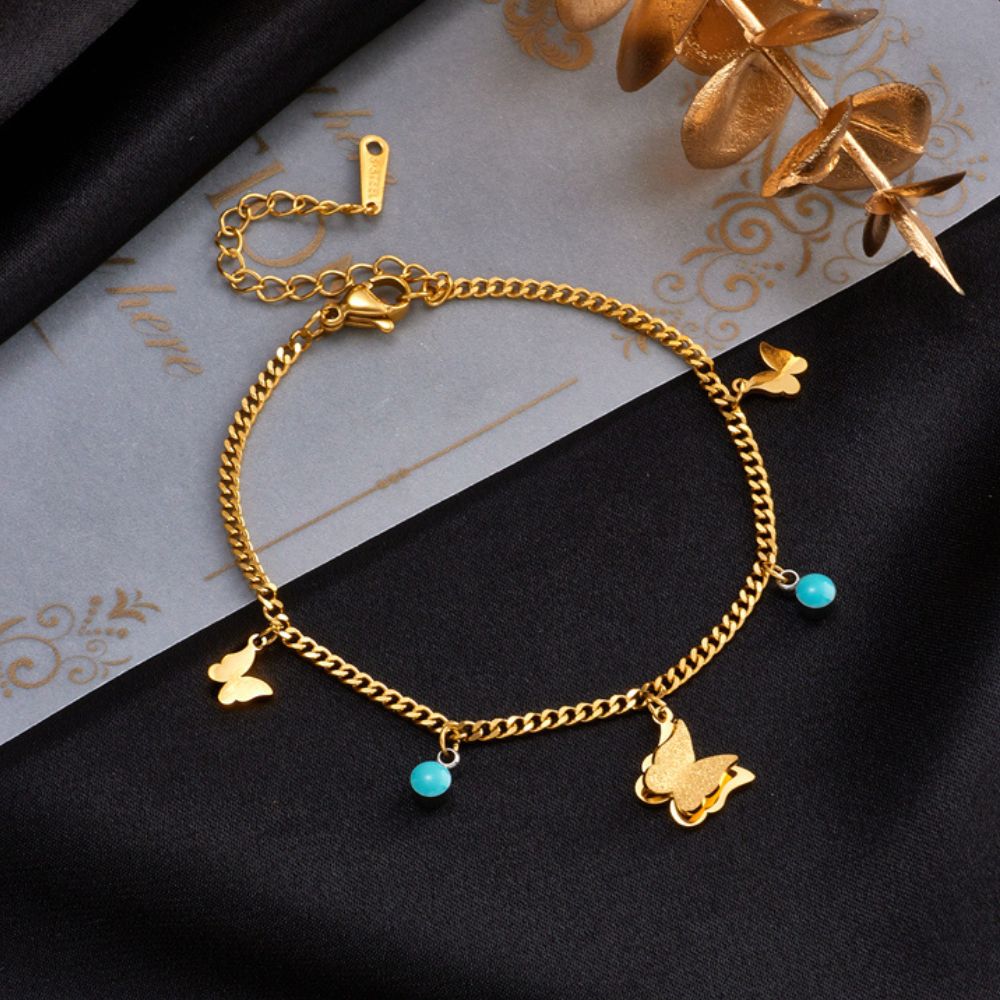 Bracelet Breloque Papillon