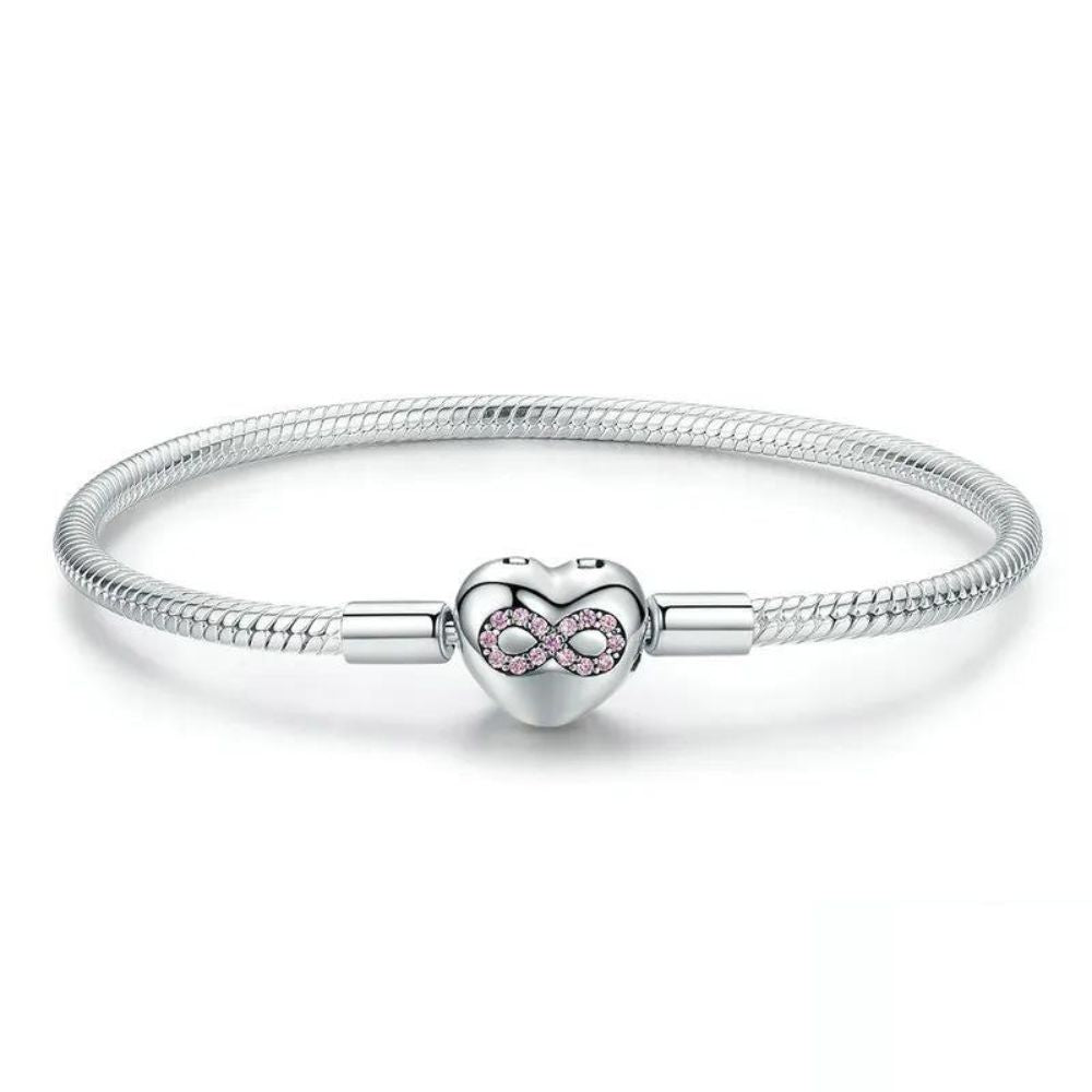 Bracelet Coeur Infini