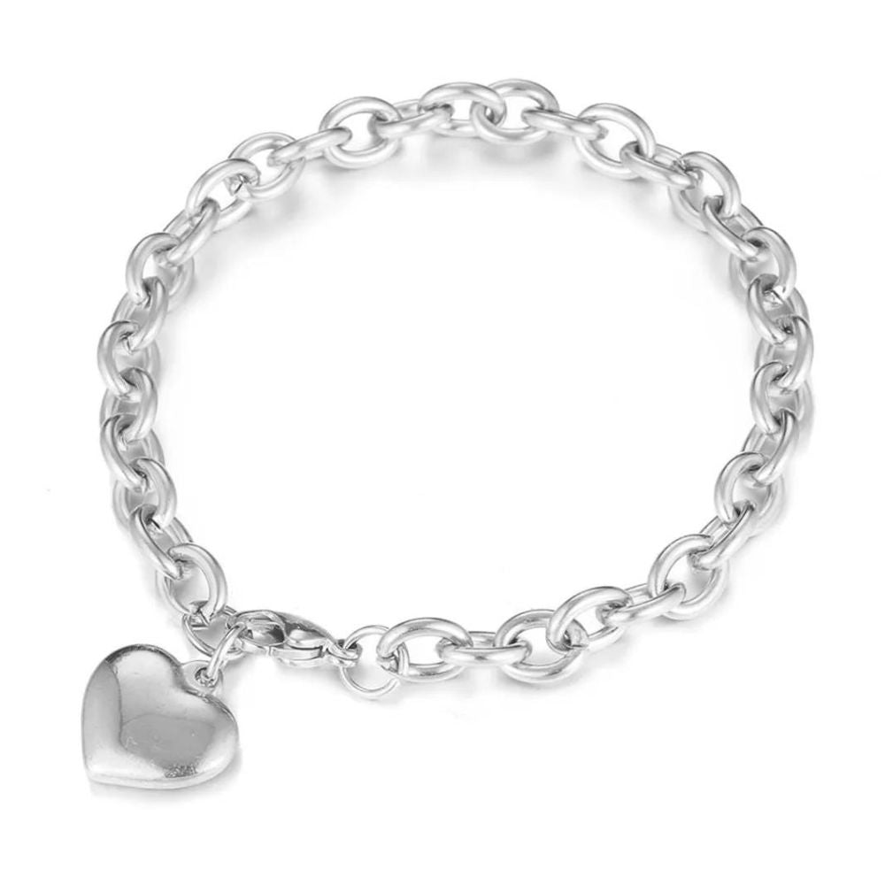 Bracelet Coeur Maillon