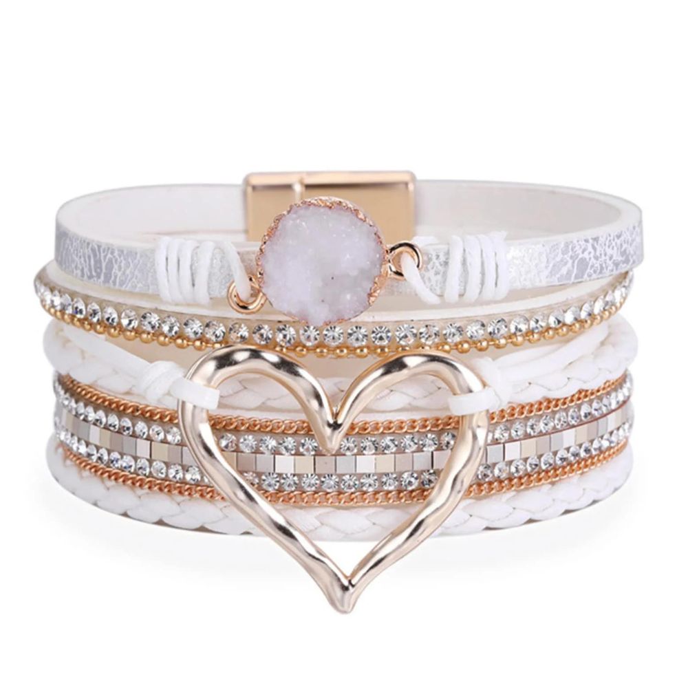 Bracelet Cœur Multirang