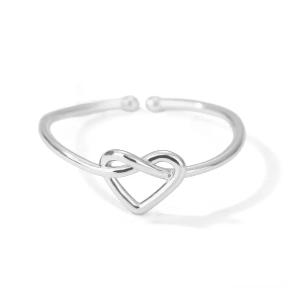 Bague Cœur Noué