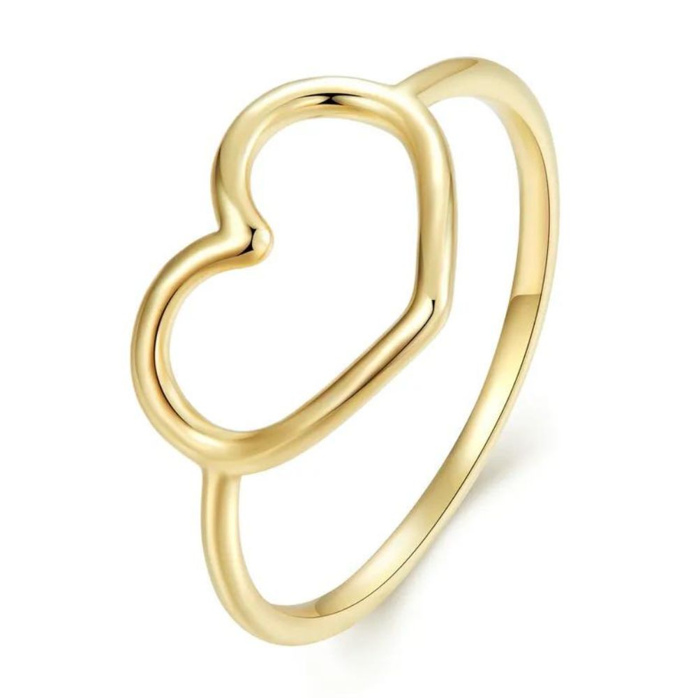 Bague Cœur Simple