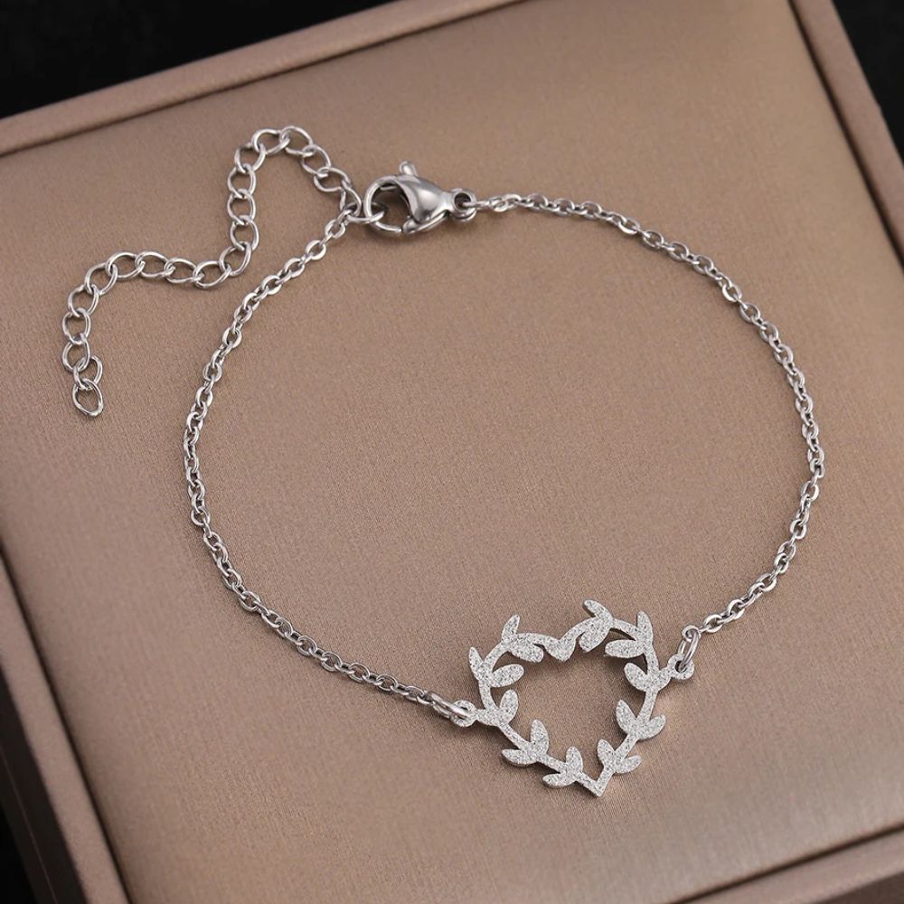 Bracelet Cœur Trèfle