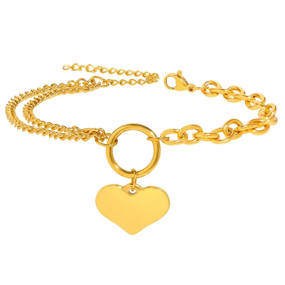 bracelet coeur tresor