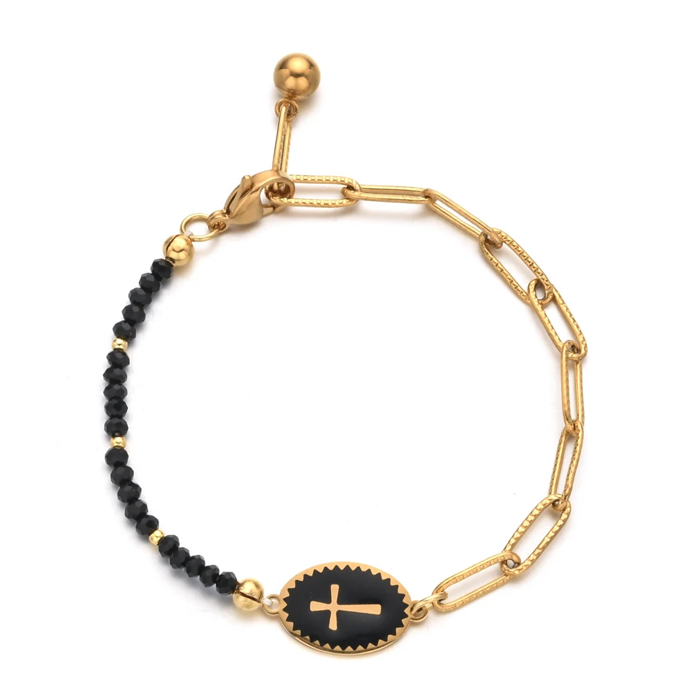 Bracelet Croix Couleur