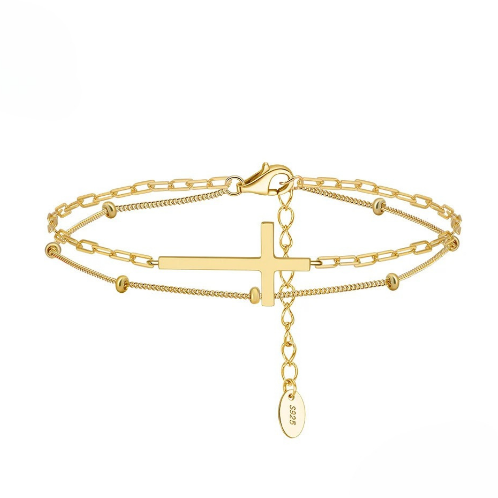 Double Bracelet Croix