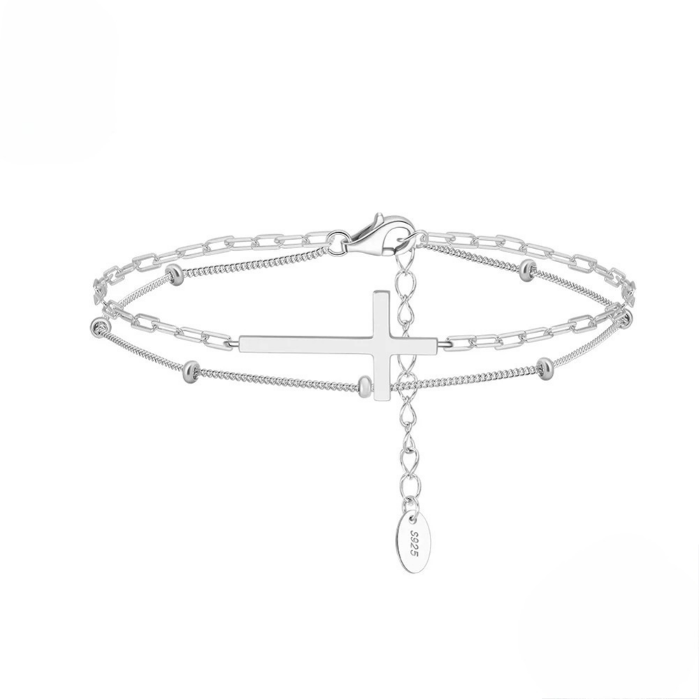 Double Bracelet Croix