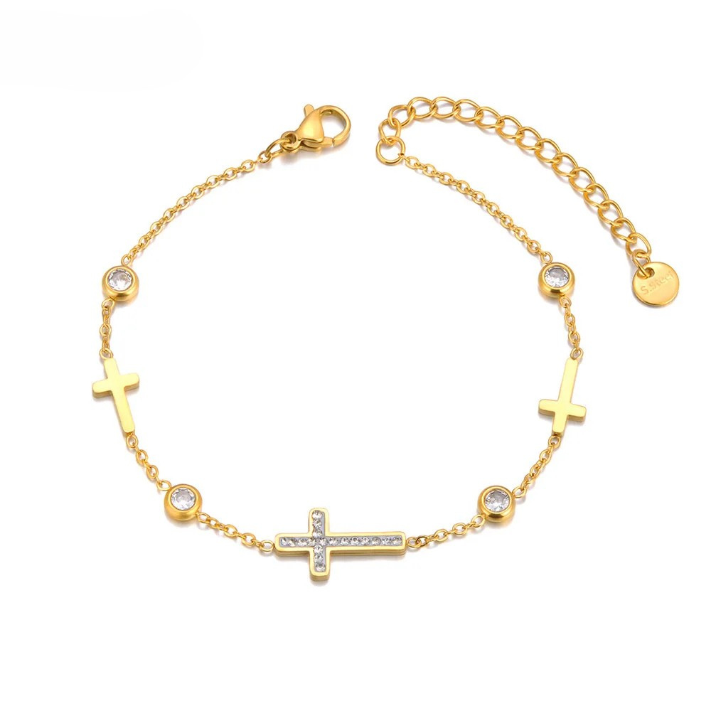 Bracelet Triple Croix