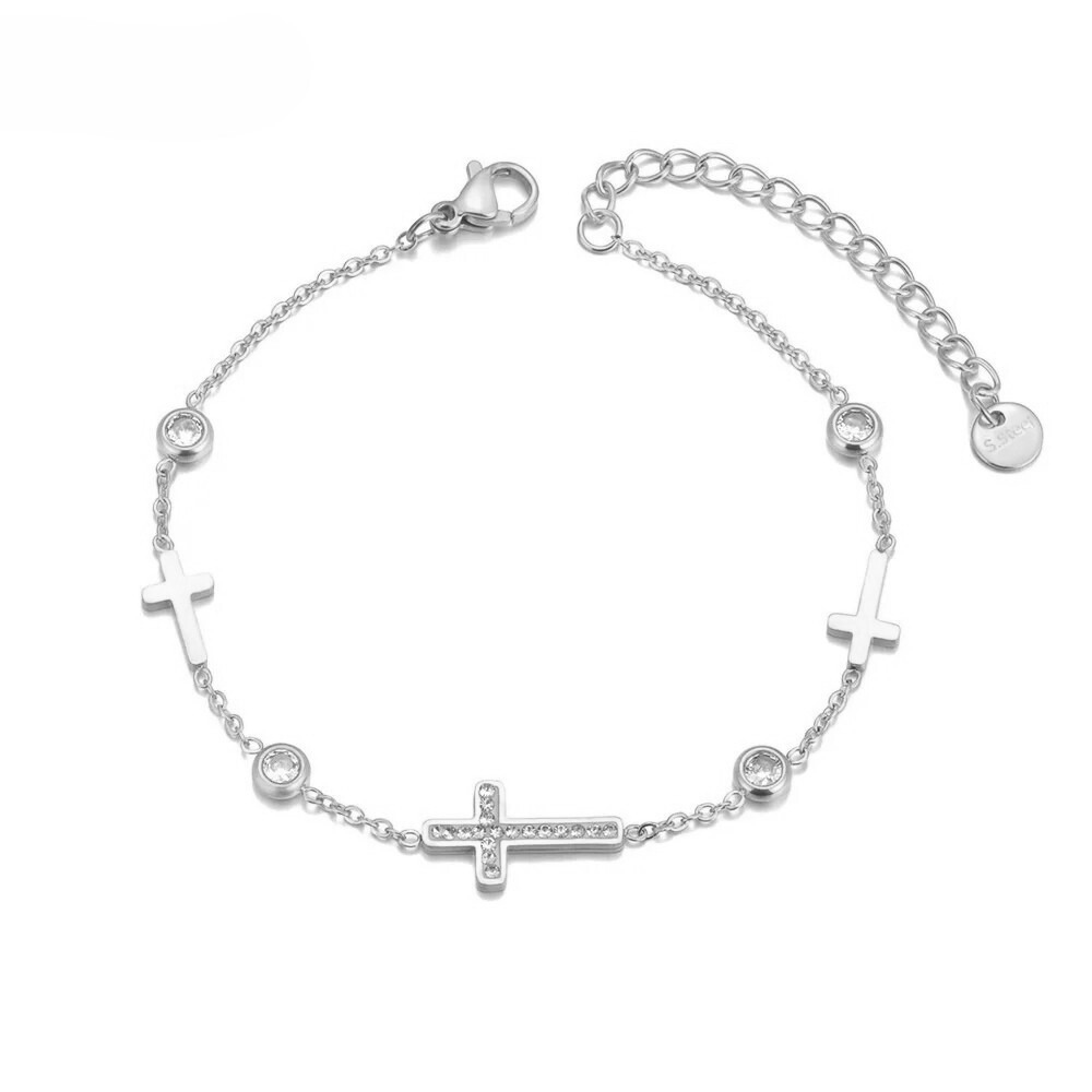 Bracelet Triple Croix
