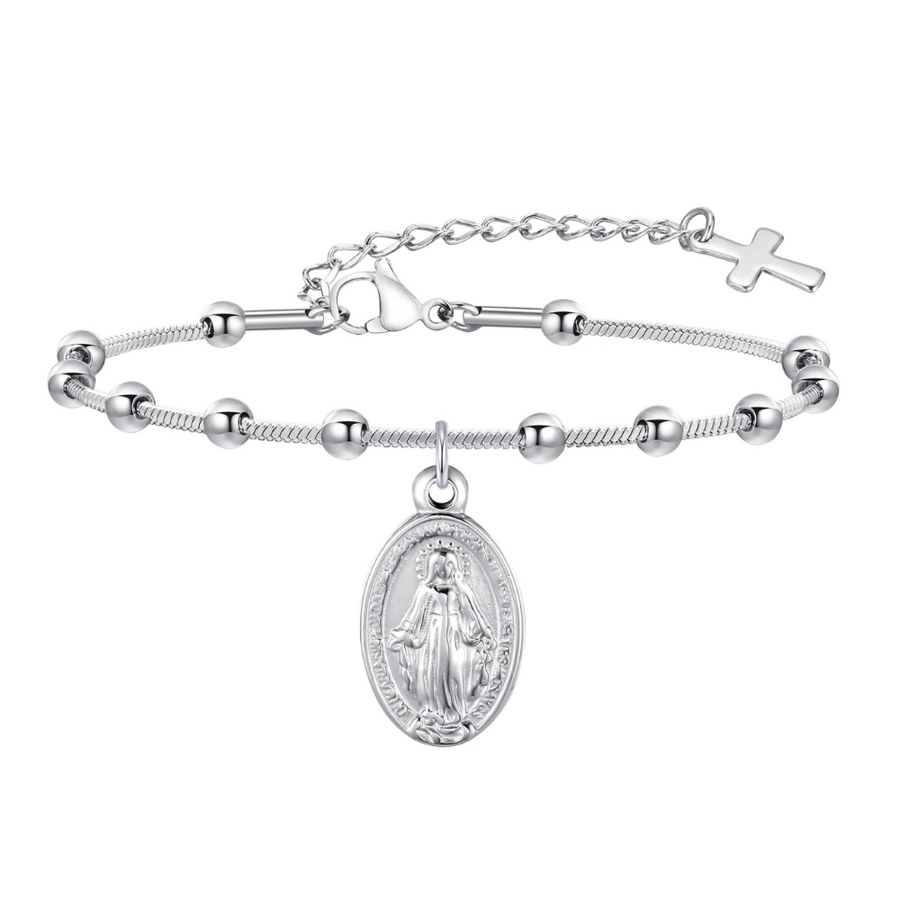 Bracelet Croix Acier Inoxydable