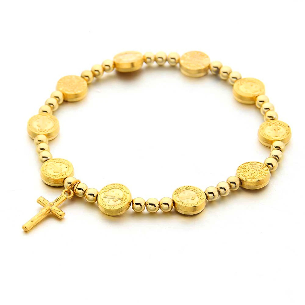 Bracelet Croix Or
