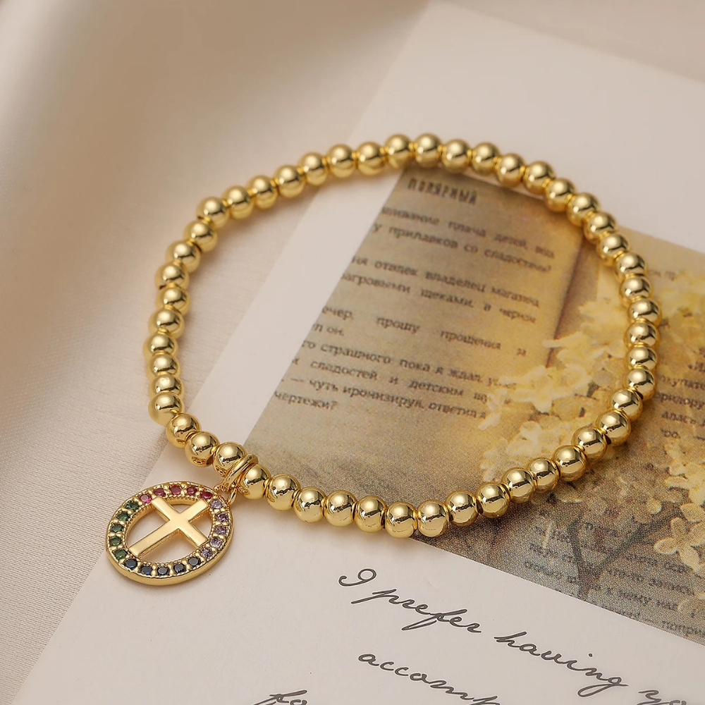 Bracelet Breloque Croix
