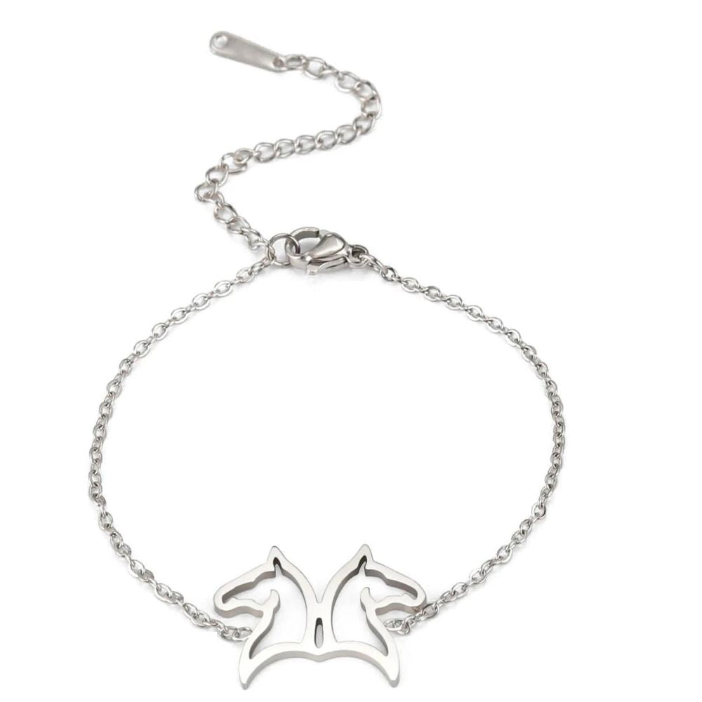 bracelet double cheval