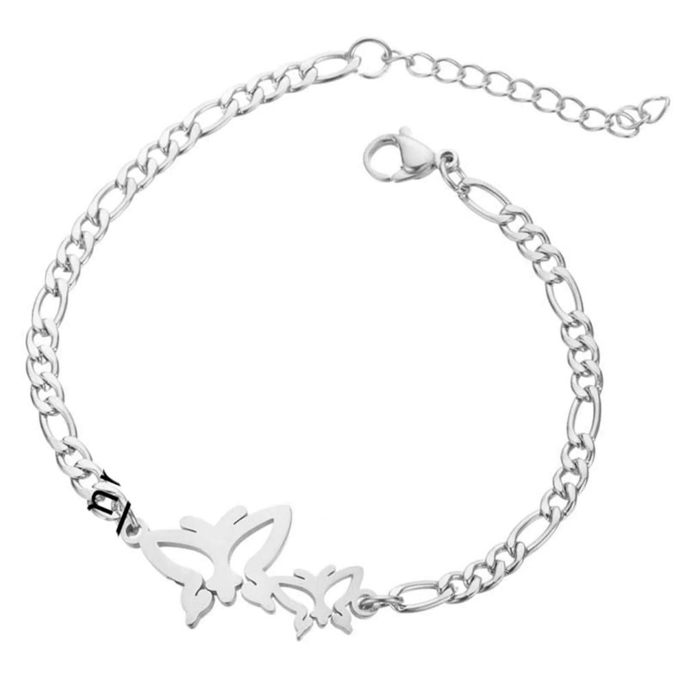 Bracelet Double Papillon