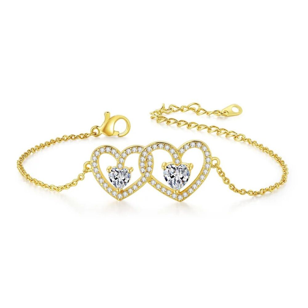 Bracelet Duo Coeur
