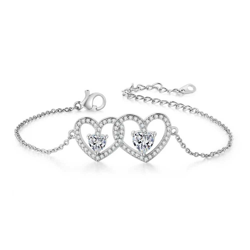 Bracelet Duo Coeur