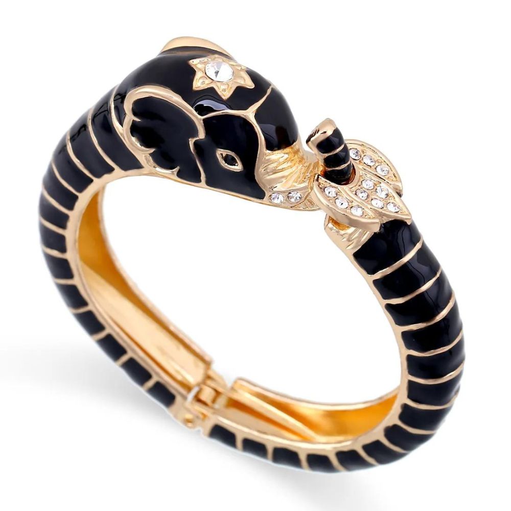Bracelet Éléphant Love Noir