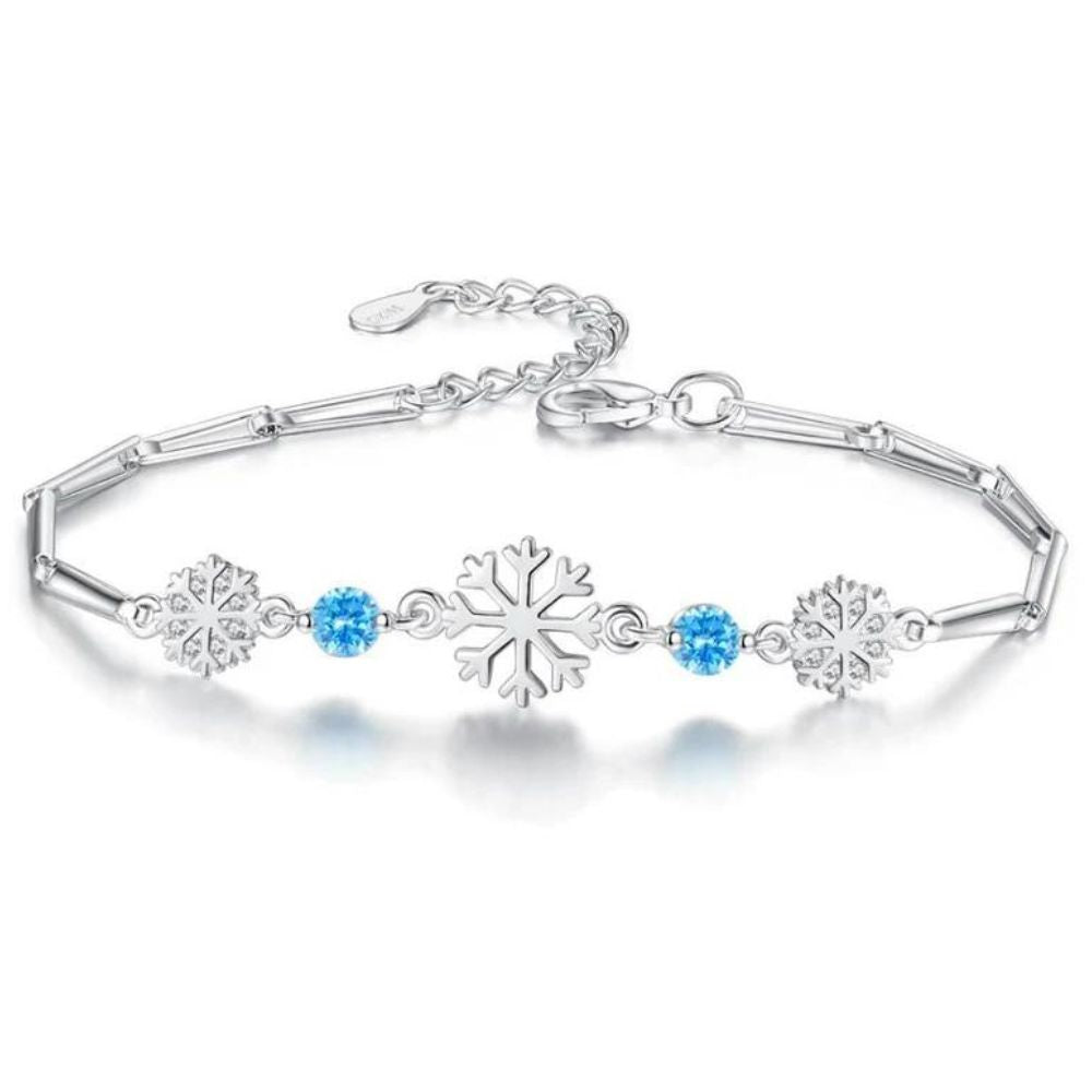 Bracelet Femme Flocon de Neige