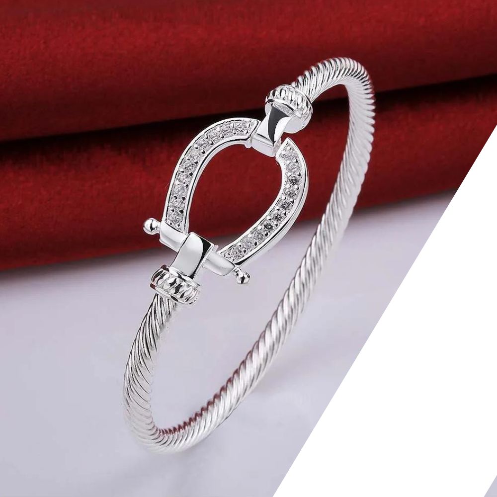 Bracelet Fer à Cheval Luxe