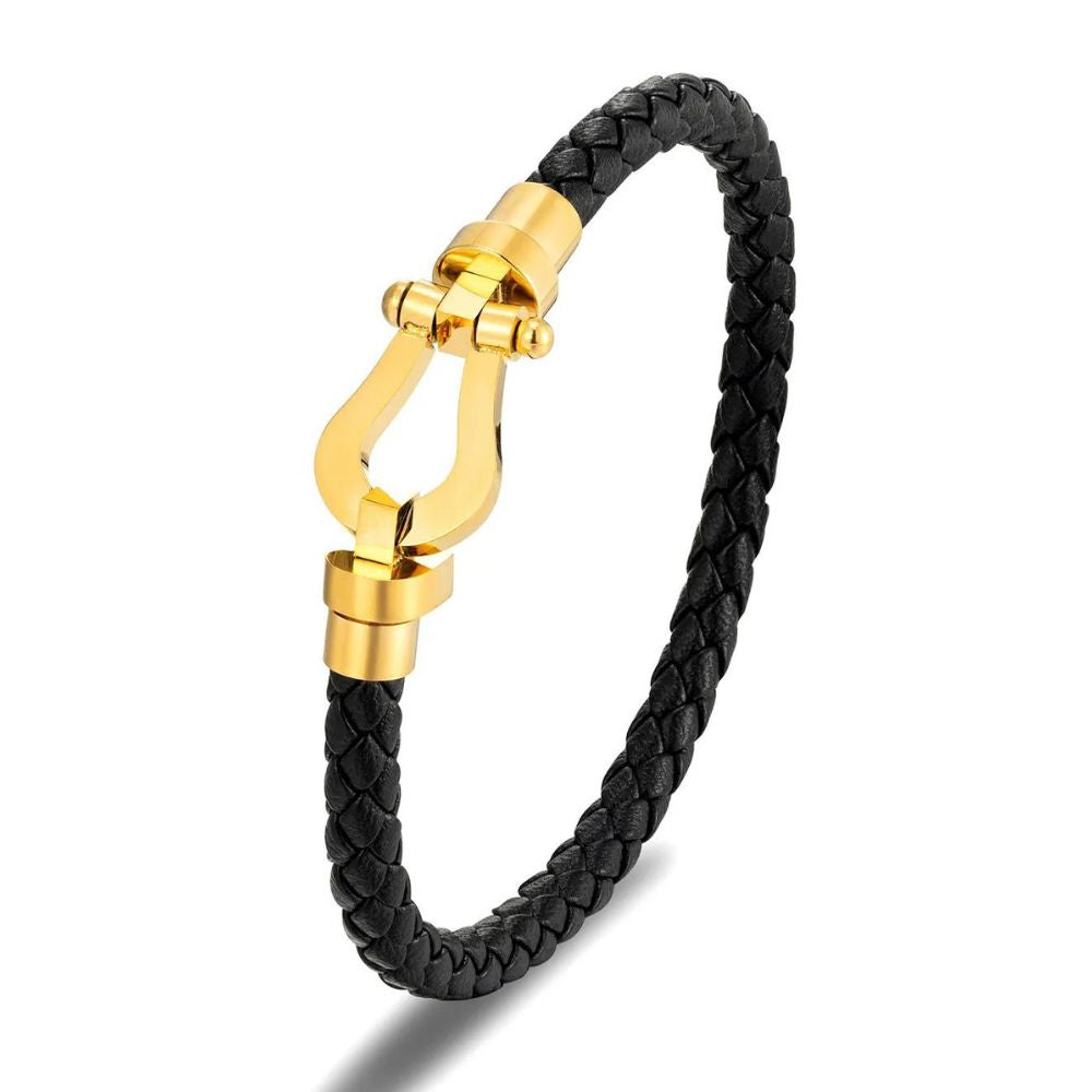Bracelet Fermoir Fer à Cheval or