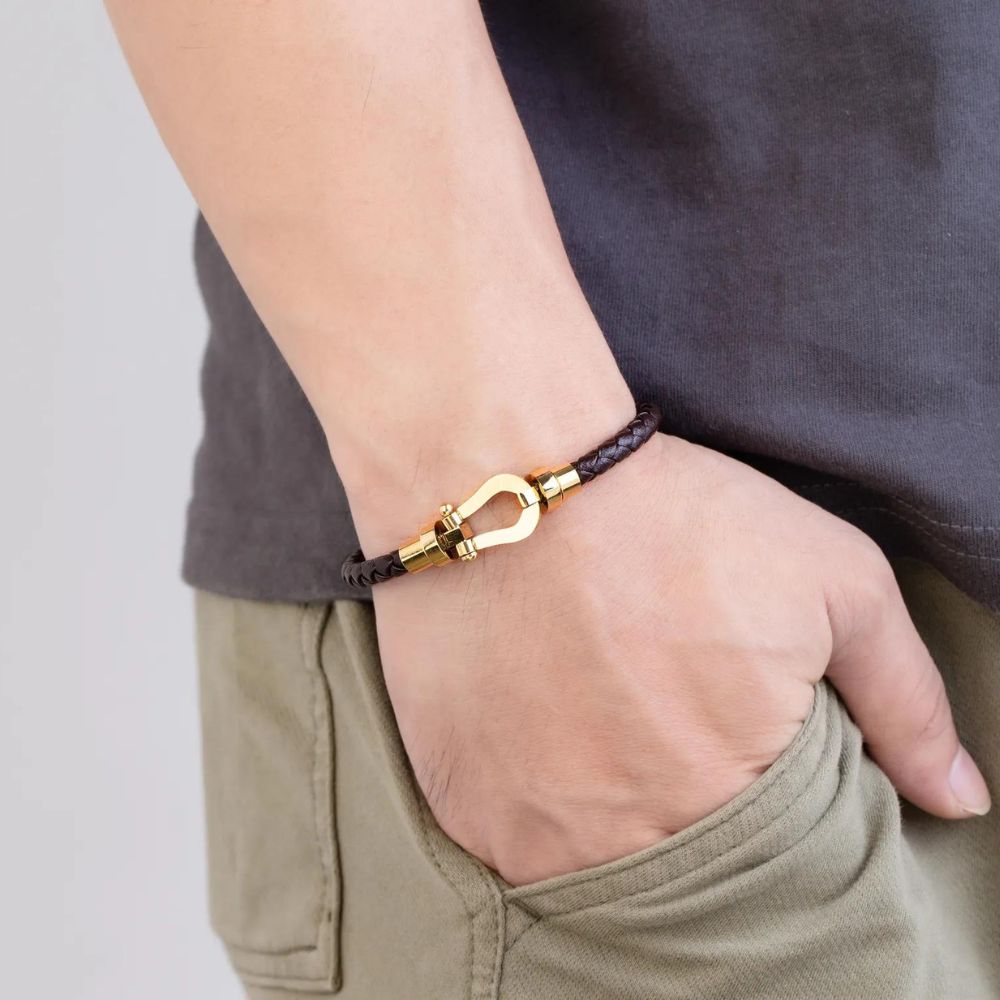 Bracelet Fermoir Fer à Cheval