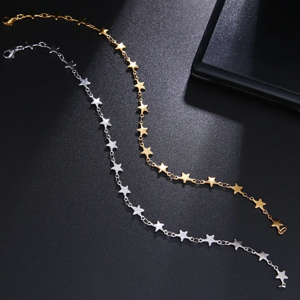 bracelet fin étoile