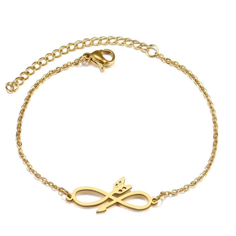 bracelet flèche infini