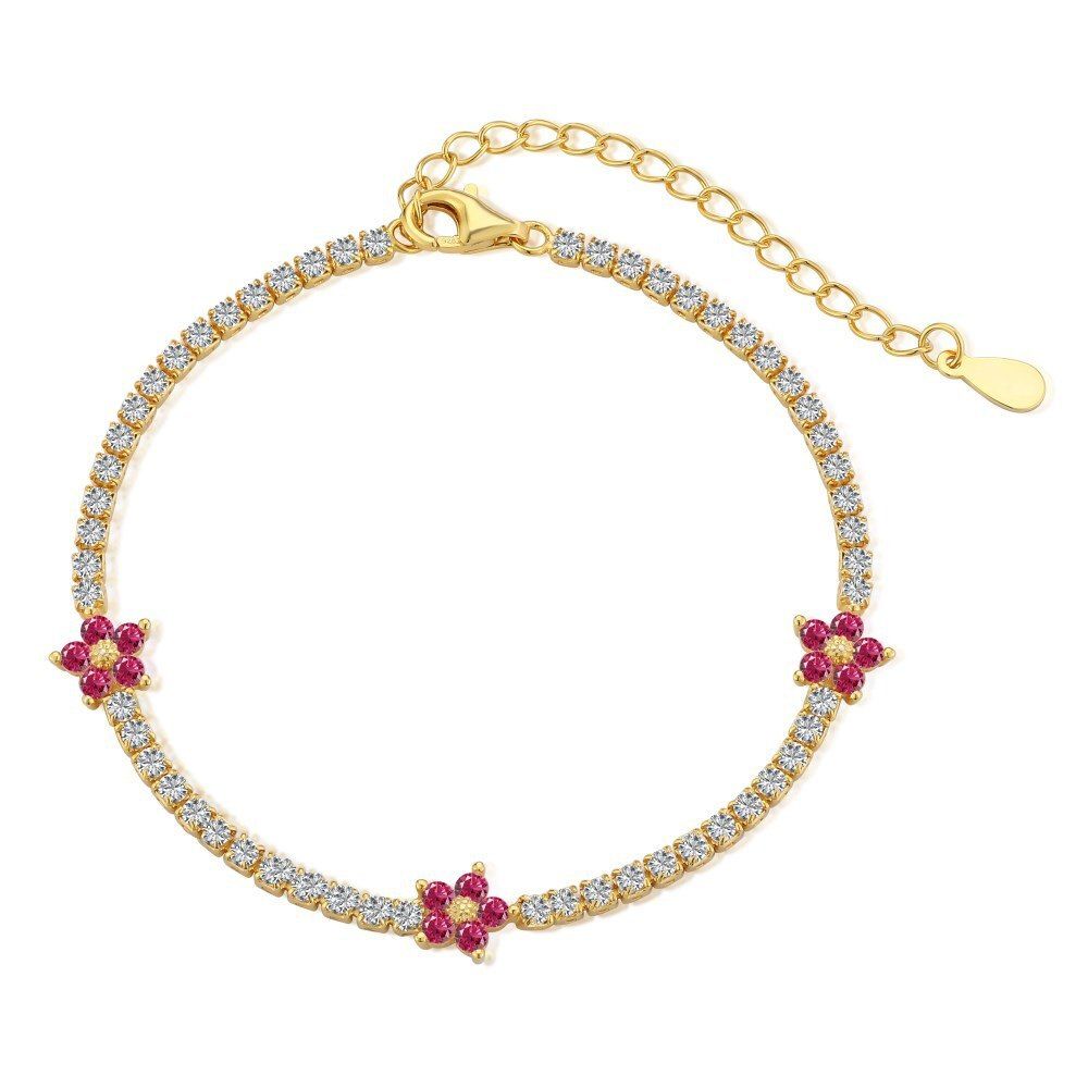 Bracelet Fleur Femme