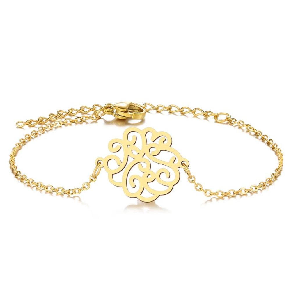 bracelet fleur poignet