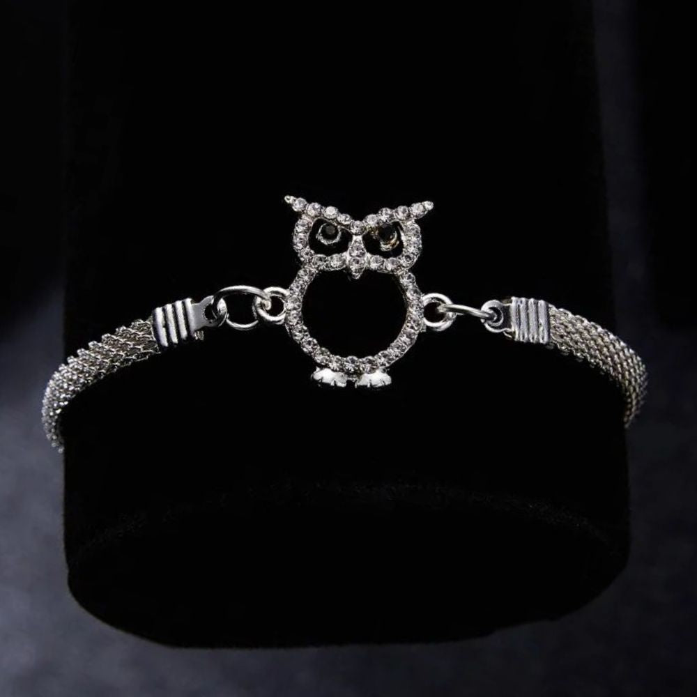 Bracelet Hibou Argent
