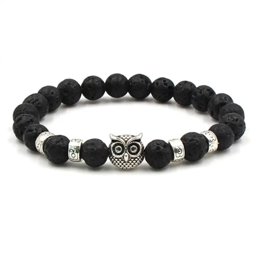 Bracelet Hibou Perle