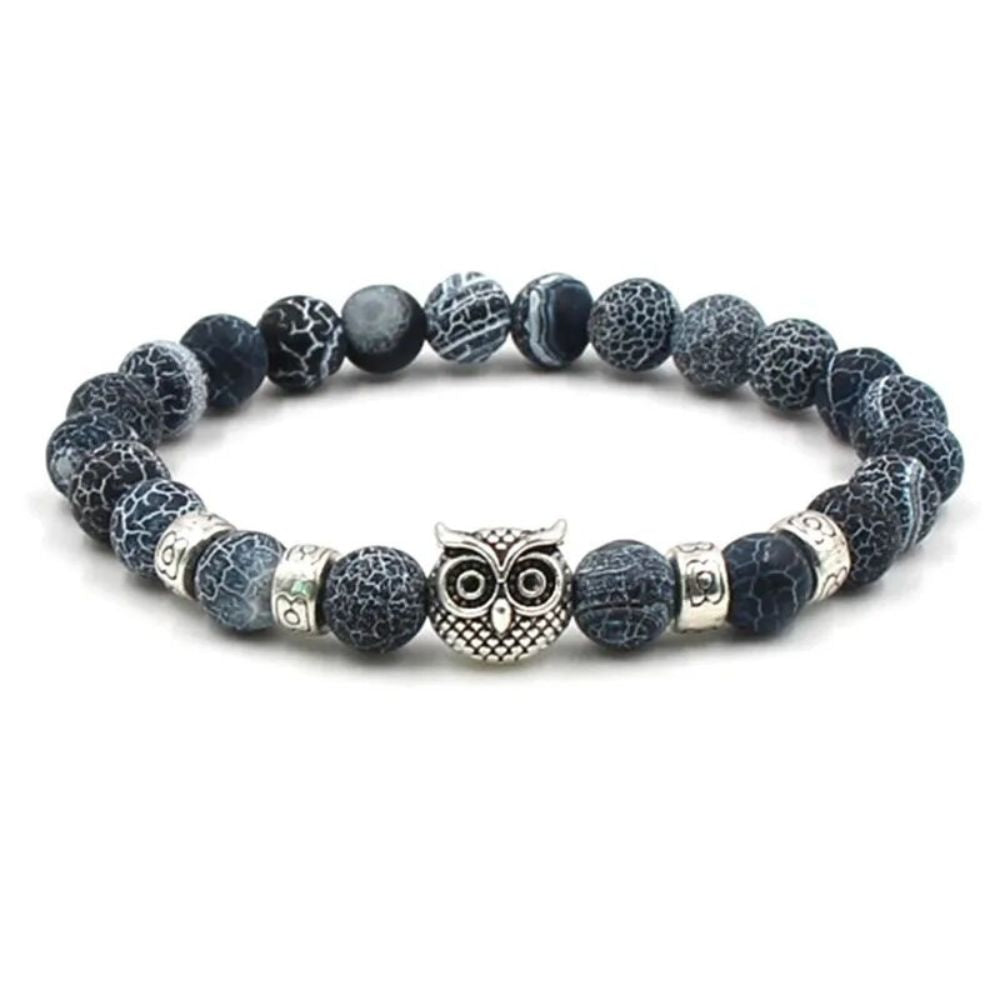 Bracelet Hibou Perle