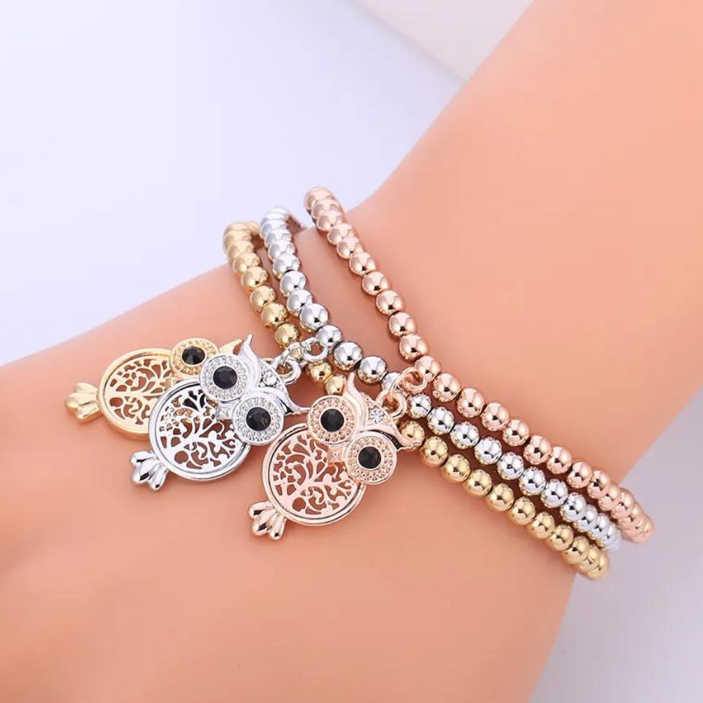 Triple Bracelet Hibou
