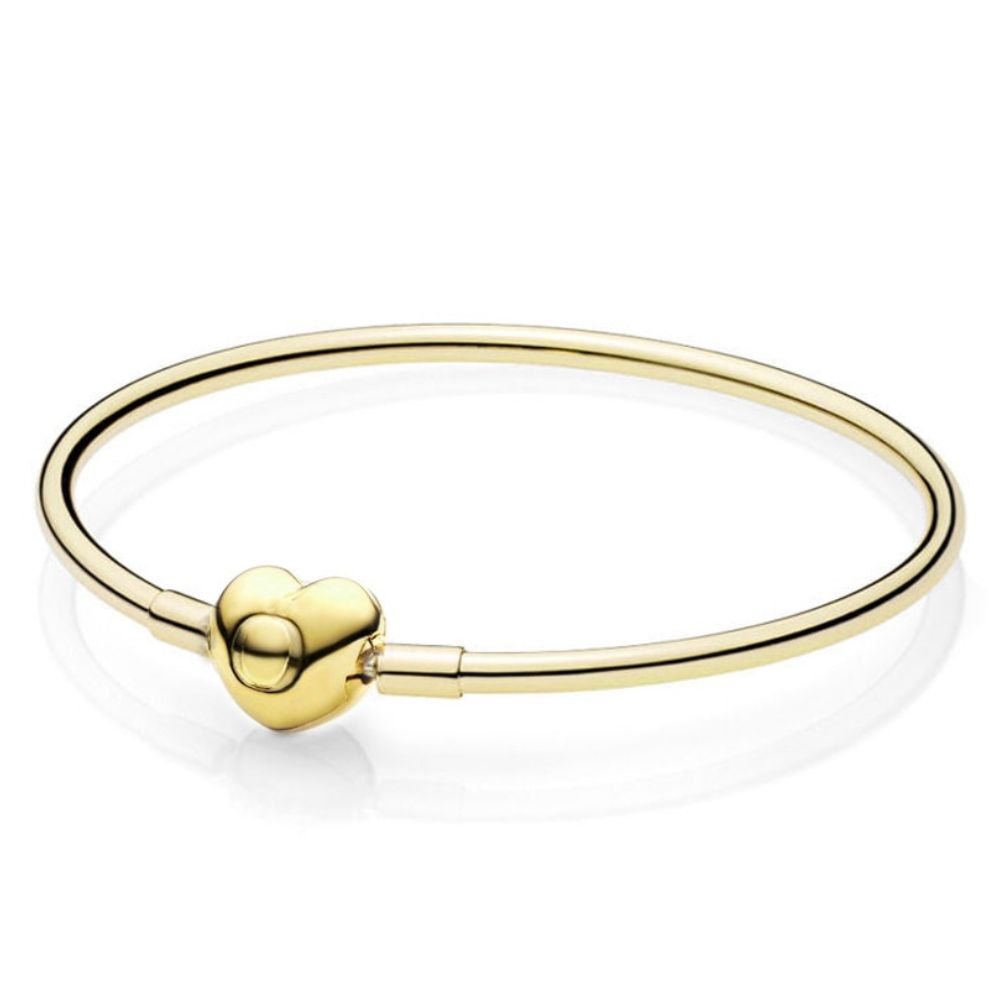 Bracelet Jonc Pandora Bracelet Femme Bracelet Jonc Coeur Rigide